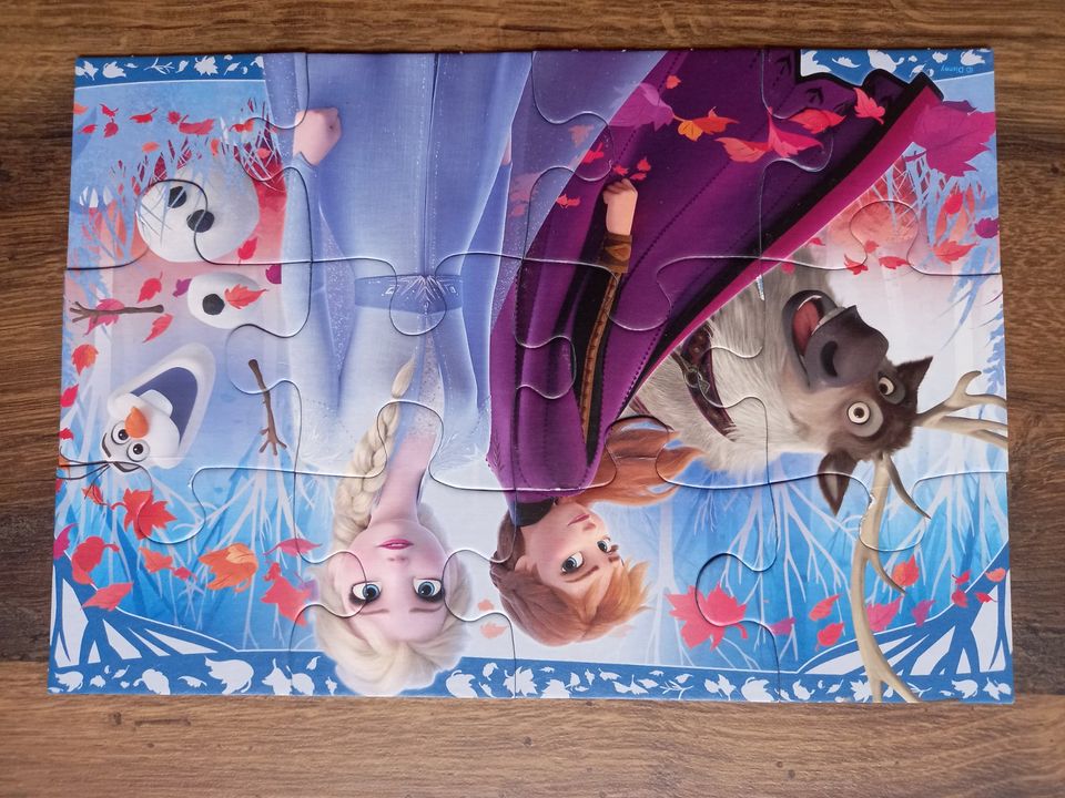 Ravensburger Puzzle Disney Frozen Dif Eiskönigin 2x12 3+ in Kohren-Sahlis