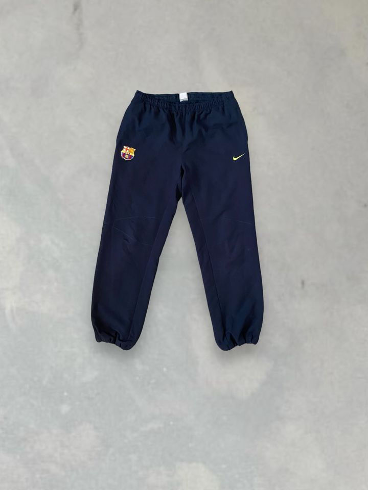 FC Barcelona Nike Vintage Trackpants blau Gr M baggy straightleg in Krefeld