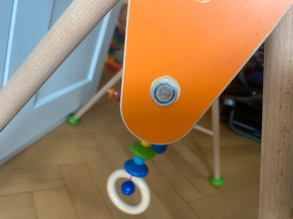 Spielbogen; Trapez, Babygym Holz in Stuttgart