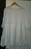 Baumwoll Kleid gr.44 weiß Bayern - Burgbernheim Vorschau