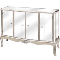 Sideboard verspiegelt Anrichte Silber Schrank verglast VIC506 Nordrhein-Westfalen - Gelsenkirchen Vorschau