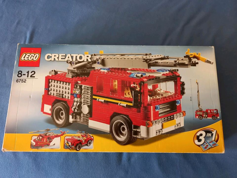 LEGO CREATOR Feuerwehrwagen 6752 - 3 in 1 in Isselburg