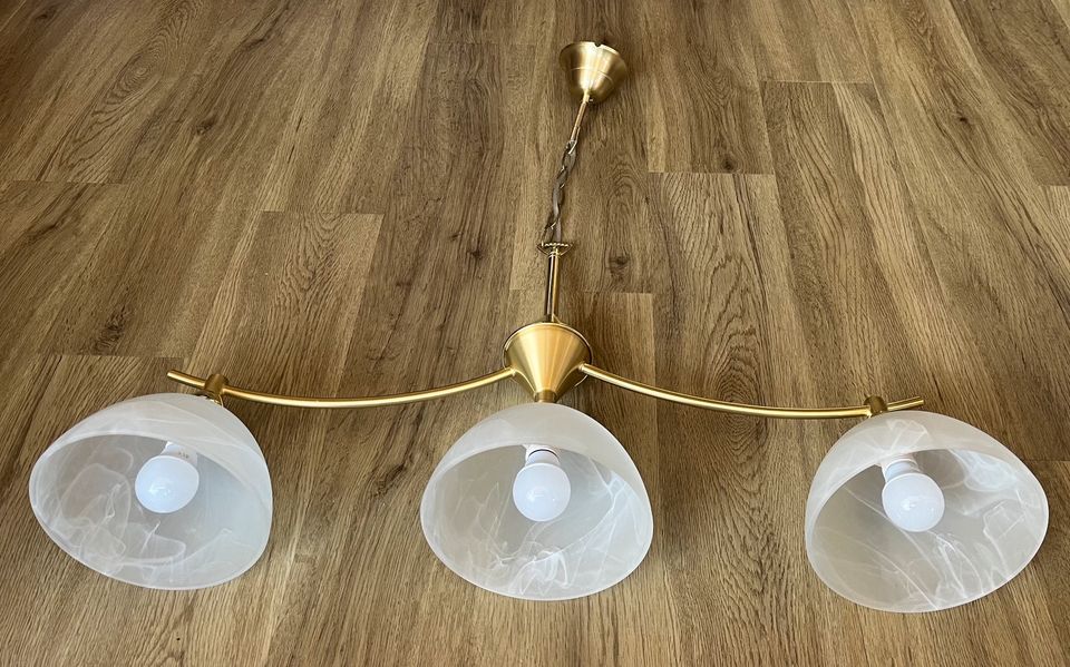 Deckenlampe Wohnzimmer Honsel 3 Leuchten in Cottbus