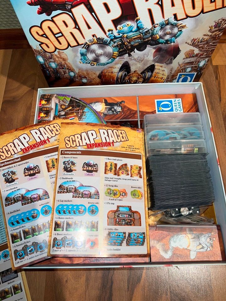 Scrap Racer Brettspiel (Deutsch) inkl. Erweiterung in Haibach Unterfr.