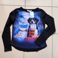 Neu! H&M Hübsches Langarmshirt Hund & Katze Gr. 146 /152 Sachsen - Coswig Vorschau