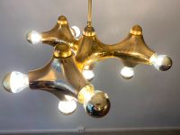 *SELTENE COSACK GEMINI DECKENLAMPE SPACE AGE GOLD 60er 70er Berlin - Charlottenburg Vorschau