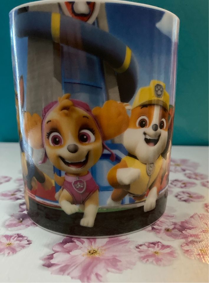 Tasse mit Motiv Paw Patrol 7 Welpen in Münster