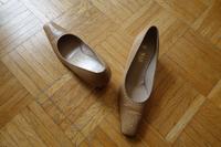Pumps beige kleiner Absatz 37 Hessen - Baunatal Vorschau