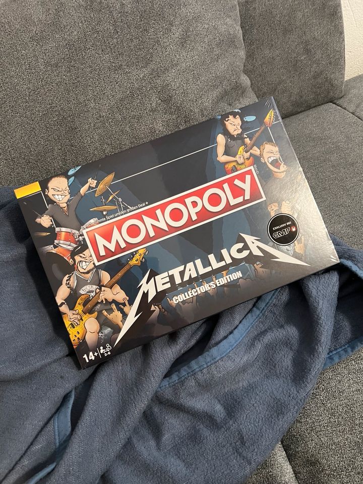 MONOPOLY OVP NEU METALLICA in Baltmannsweiler