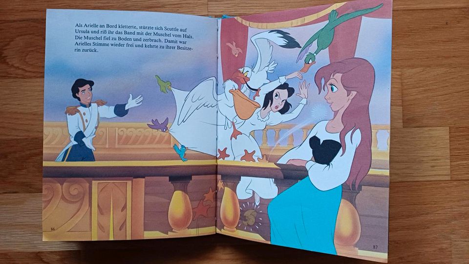 Arielle Die Meerjungfrau WALT DISNEY Buch Original -gebraucht- in Frohburg