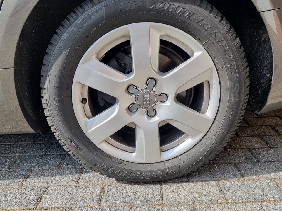 Winterreifen Dunlop mit Felgen 225/55R17 97H in Gronau (Westfalen)