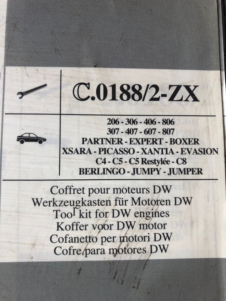 Citroen XANTIA,C4,C5,C8 Spezial Werkzeug Koffer C.0188/2-ZX in Niederkrüchten