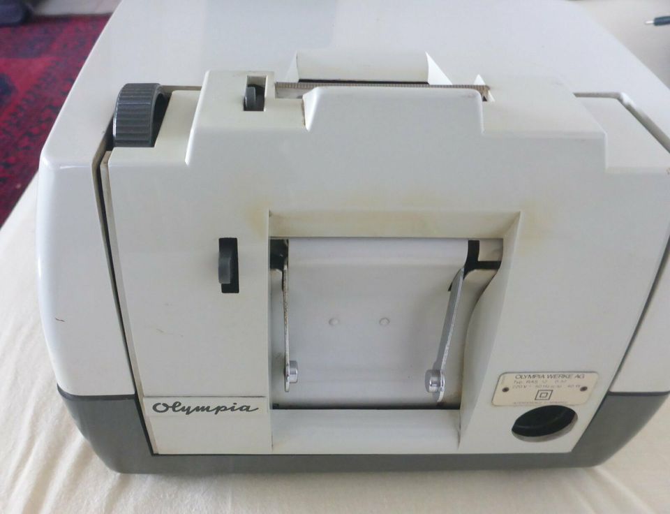 Olympia RAS 12 D52 Rechenmaschine mit Additionsrollen in Hildesheim