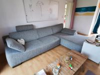 Hochwertiges Sofa PLUS LIEGE GESCHENKT grau/weiss Hessen - Helsa Vorschau