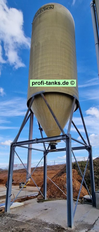 P404 gebrauchtes 50.000 L Futtersilo Salzsilo Unterfahrgestell in Hillesheim (Eifel)