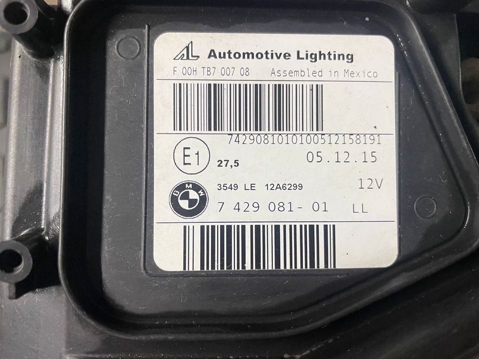 F25 F26 X3 X4 LCI LED Adaptive Scheinwerfer links 7429081 7401143 in Billerbeck