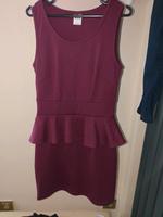 Schößchen Kleid lila/weinrot Vero Moda Damen Gr. S Sachsen - Chemnitz Vorschau