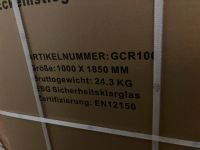 100x100cm 185cm ESG Nano Glas Drehtür Eckeinstieg Pendeltür&Schwe Thüringen - Geisa Vorschau