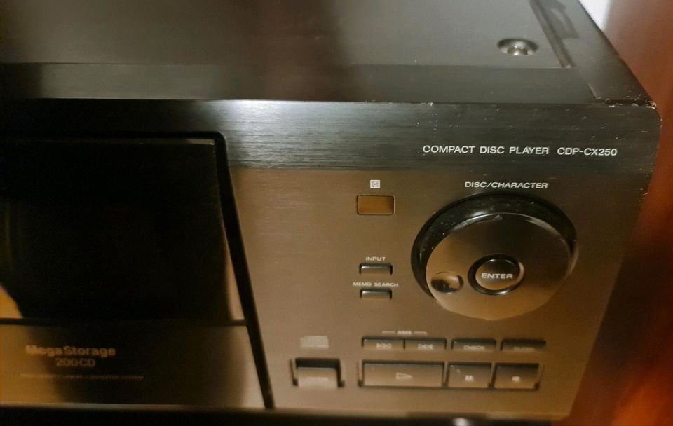 Sony cdp-cx250  CD Changer/Wechsler in Regenstauf