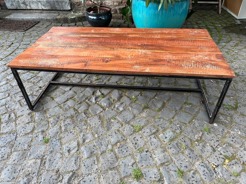 Designer Wohnzimmertisch Tisch Holz industrial Landhaus Stil in Würselen