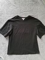 Baumwollshirt Bluse Lochstickerei an den Ärmeln H&M S/36/8 Kiel - Mitte Vorschau
