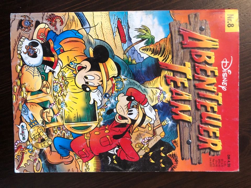 10 Hefte Disney Abenteuer Team Donald Duck 1995/96 in Düsseldorf