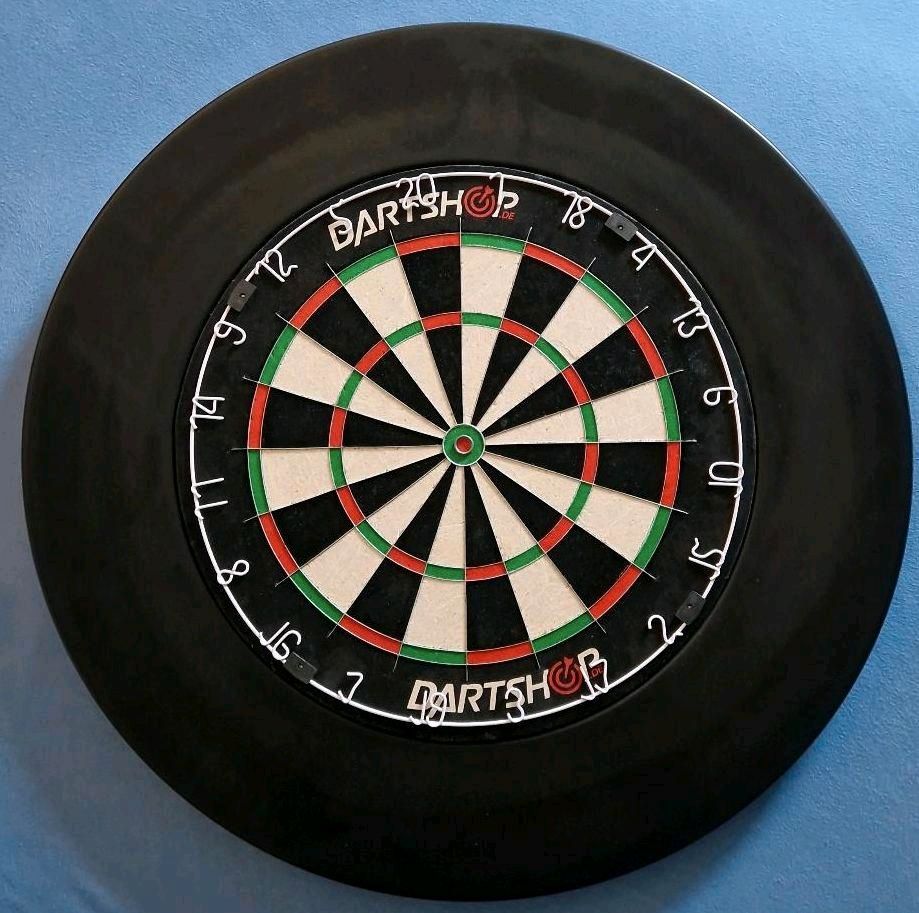 Steel Dart Board Neu inkl. Surround in St. Ingbert