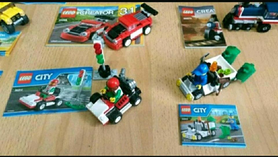 Lego City und Creator Paket, 8 Stück, Autos, Zug usw in Dorsten