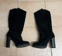 Schöne schwarze Stiefel wie neu 38 Brandenburg - Luckenwalde Vorschau