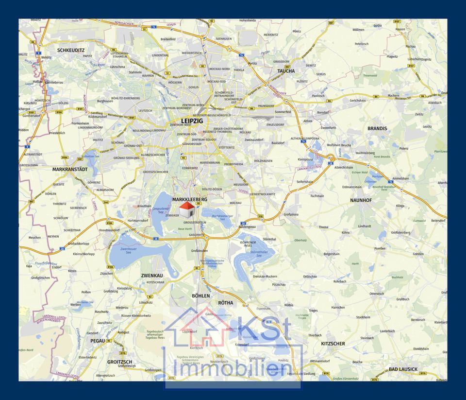 EINMALIGE CHANGE Penthouse mit Panorama-Terrasse in Markkleeberg  inkl. zwei  Carports zu verkaufen in Markkleeberg