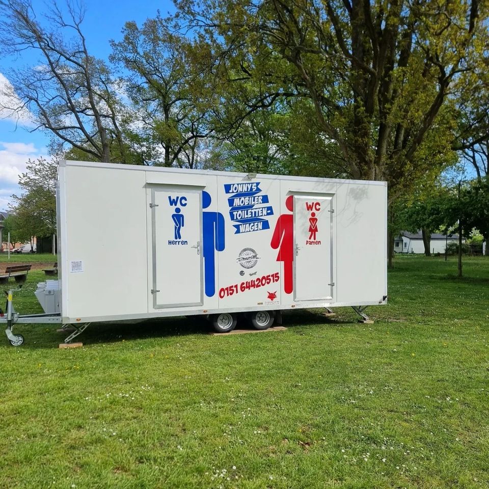 Wc/Toilettenwagen/Toilettenanhänger/Veranstaltung in Nennhausen