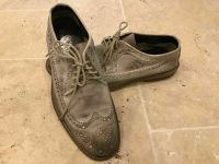 Handgearbeitete Herren Echtleder Schuhe Made in Italy - beige Baden-Württemberg - Dettingen unter Teck Vorschau