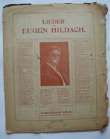 Noten, Lieder von Eugen Hildach; op 20 No. 2 für Gesang + Klavier Rheinland-Pfalz - Neustadt an der Weinstraße Vorschau