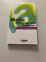 Buch, Mathe, Gleichungen und Funktionen, Pocket Teacher Thüringen - Meiningen Vorschau