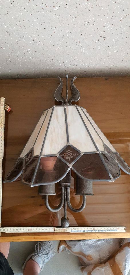 4 St. schöne Wandlampen, geschmiedet in Bad Griesbach im Rottal