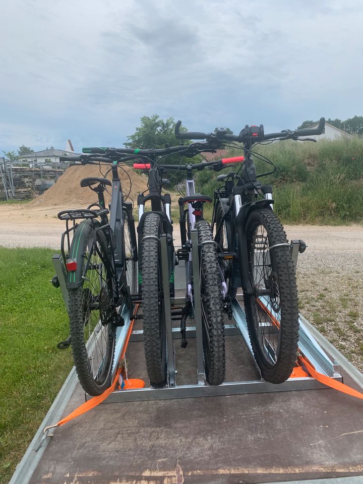 Fahrradträger f. 5 Räder für Anhänger oder Transporter VERMIETEN in Gachenbach