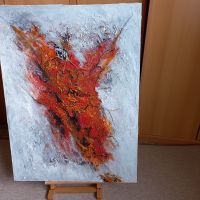 Acrylbild-abstrakte Kunst "Vulkanausbruch" (Unikat)! Nordrhein-Westfalen - Horn-Bad Meinberg Vorschau