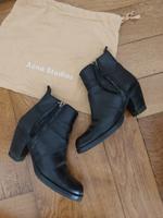 Orig. Acne Studios Pistol Boots Leder 39 Schwarz München - Au-Haidhausen Vorschau