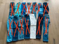 Weiße Jeans Hosen Gr. 128, alle mit verstellbarem Bund,je 2€ Schleswig-Holstein - Wankendorf Vorschau