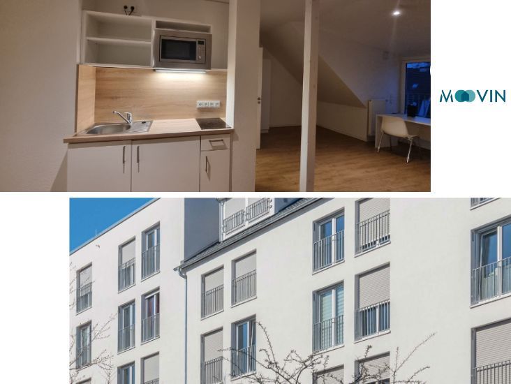 Großzügiges und vollmöbliertes 1-Raum-Apartment im Szeneviertel Kölns mit Weitblick! in Köln