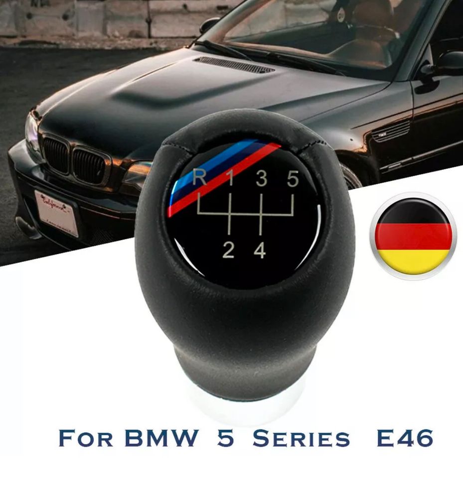 Für BMW E46 M Schaltknauf Leder Short Shift 5 Gang E30 E36 E39 Z3 in Bebra