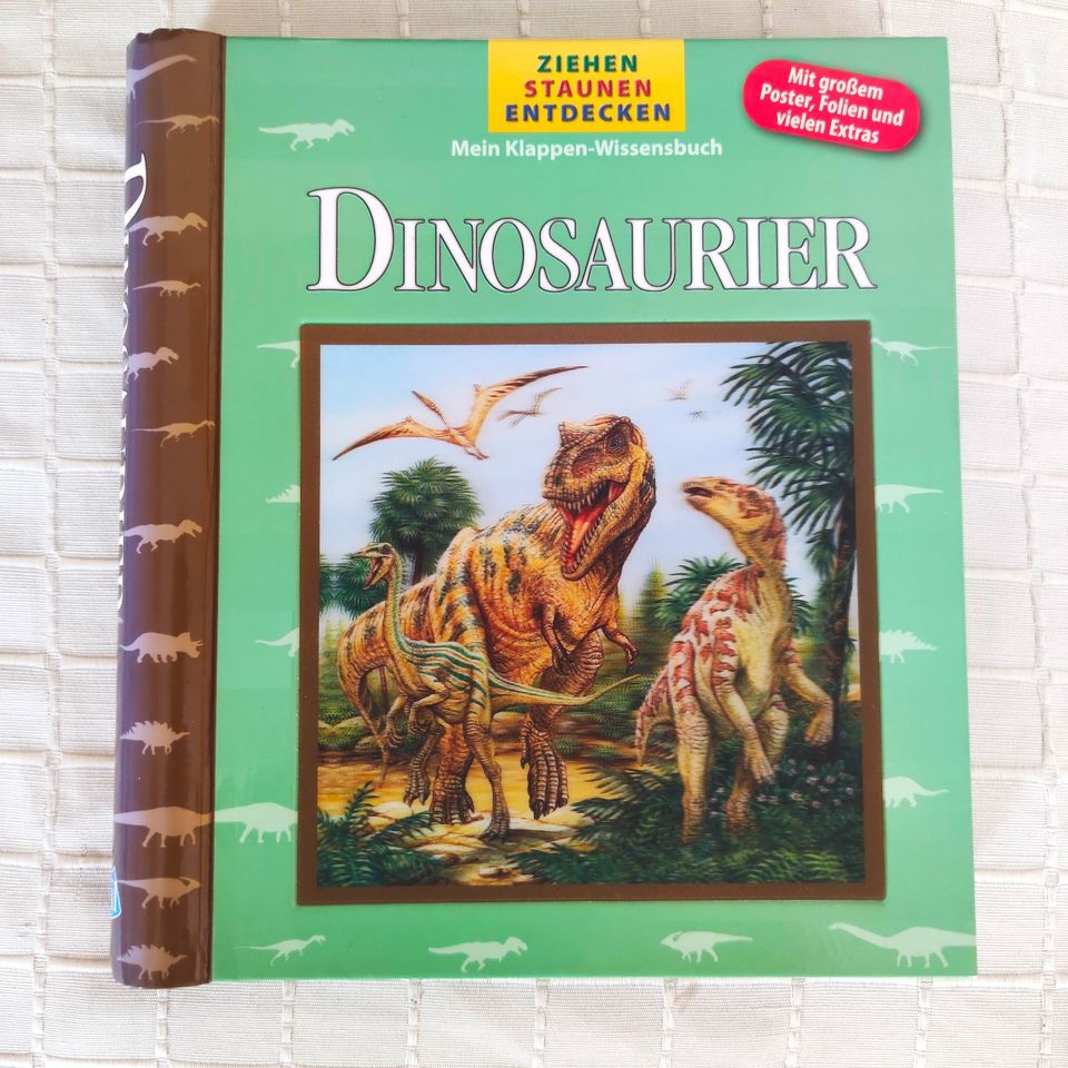 tolles Dinosaurier-Ziehen,Staunen,Entdecken-Wissensbuch m.Klappen in Dresden