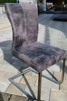 6 Stühle freischwingend, sehr gepflegt,  grau Bayern - Amberg Vorschau