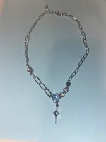 Halskette silber mit Diamanten Nordrhein-Westfalen - Neuss Vorschau