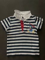 Disney T-Shirt Donald Duck, Gr. 74, blau weiß gestreift Baden-Württemberg - Wehr Vorschau