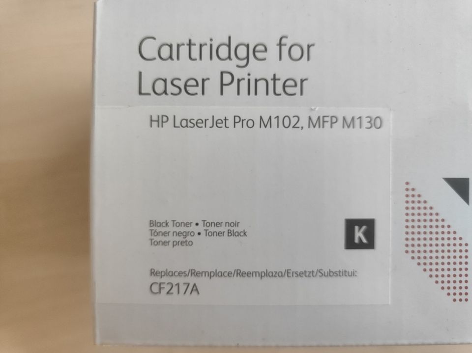 Toner Xerox für HP Laserjet Pro M102 MFP M 130 CF217A Schwarz NEU in Dresden