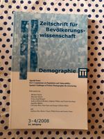 Zeitschrift f. Bevölkerungswissenschaft Demografie teils Englisch Bayern - Viechtach Vorschau