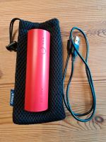 Powerbank von Anker, 5000 mAh, rot, mit Tasche und Ladekabel Nordrhein-Westfalen - Overath Vorschau