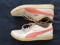 Puma Lederschuhe 41  26,5 cm Weiss Pink Baden-Württemberg - Göppingen Vorschau