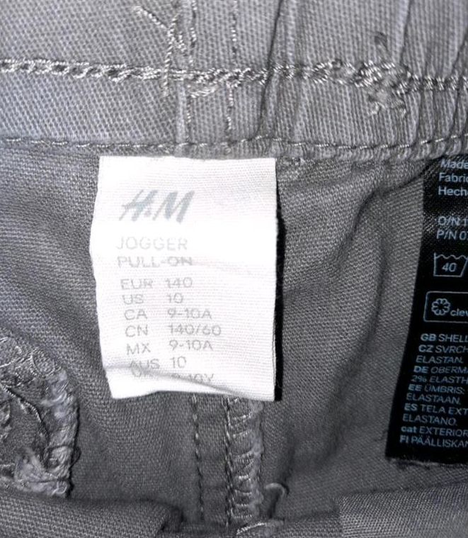 Hose "Joggers "von H&M Gr 140 in Elmshorn